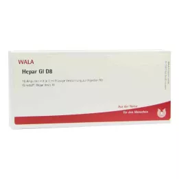 HEPAR GL D 8 ampolas, 10X1 ml
