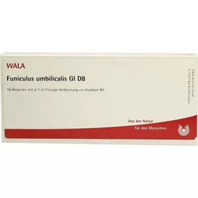 FUNICULUS UMBILICALIS GL D 8 ampolas, 10X1 ml