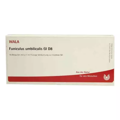 FUNICULUS UMBILICALIS GL D 8 ampolas, 10X1 ml