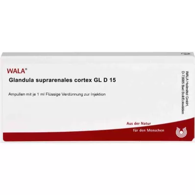 GLANDULA SUPRARENALES córtex GL D 15 ampolas, 10X1 ml GLANDULA SUPRARENALES córtex GL D 15 ampolas, 10X1 ml