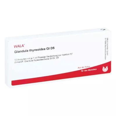 GLANDULA THYREOIDEA GL D 5 ampolas, 10X1 ml GLANDULA THYREOIDEA GL D 5 ampolas, 10X1 ml