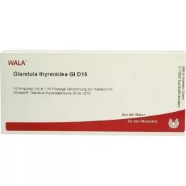 GLANDULA THYREOIDEA GL D 15 ampolas, 10X1 ml