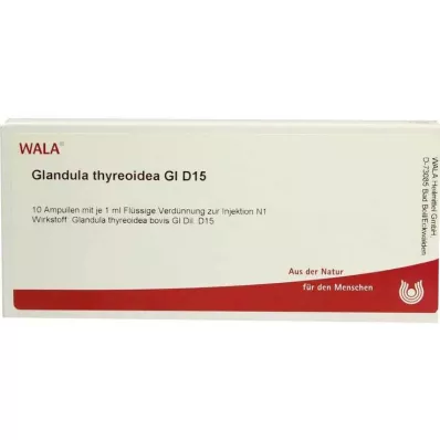 GLANDULA THYREOIDEA GL D 15 ampolas, 10X1 ml GLANDULA THYREOIDEA GL D 15 ampolas, 10X1 ml