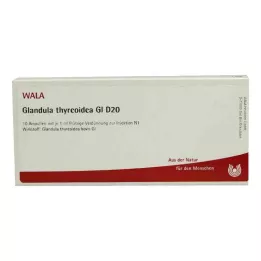 GLANDULA THYREOIDEA GL D 20 ampolas, 10X1 ml