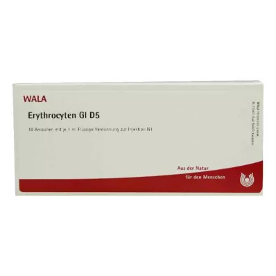 ERYTHROCYTEN GL D 5 ampolas, 10X1 ml ERYTHROCYTEN GL D 5 ampolas, 10X1 ml