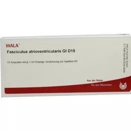 FASCICULUS atrioventricularis GL D 15 ampolas, 10X1 ml