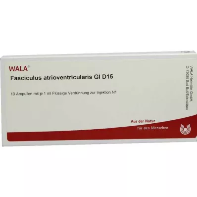 FASCICULUS atrioventricularis GL D 15 ampolas, 10X1 ml FASCICULUS atrioventricularis GL D 15 ampolas, 10X1 ml