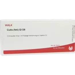 CUTIS feti GL D 5 ampolas, 10X1 ml