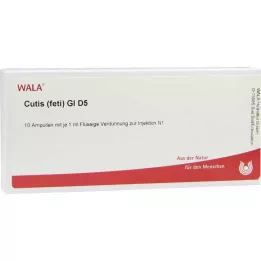 CUTIS feti GL D 5 ampolas, 10X1 ml