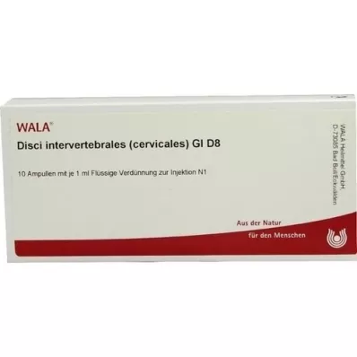 DISCI intervertebrales cervicales GL D 8 ampolas, 10X1 ml