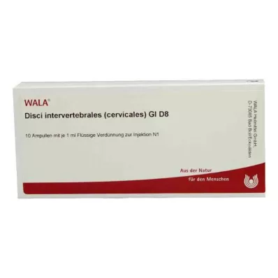 DISCI intervertebrales cervicales GL D 8 ampolas, 10X1 ml DISCI intervertebrales cervicales GL D 8 ampolas, 10X1 ml