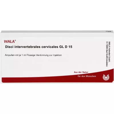 DISCI intervertebrales cervicales GL D 15 ampolas, 10X1 ml