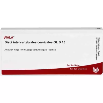 DISCI intervertebrales cervicales GL D 15 ampolas, 10X1 ml
