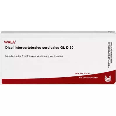 DISCI intervertebrales cervicales GL D 30 ampolas, 10X1 ml
