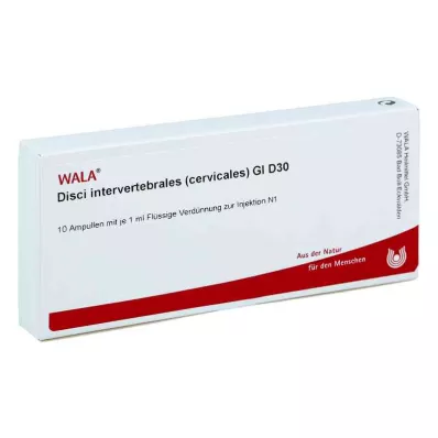 DISCI intervertebrales cervicales GL D 30 ampolas, 10X1 ml