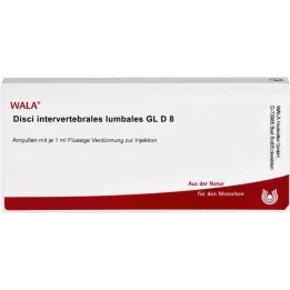 DISCI intervertebrales lumbales GL D 8 ampolas, 10X1 ml