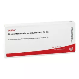 DISCI intervertebrales lumbales GL D 5 ampolas, 10X1 ml