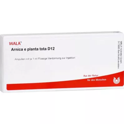 ARNICA E Planta tota D 12 ampolas, 10X1 ml