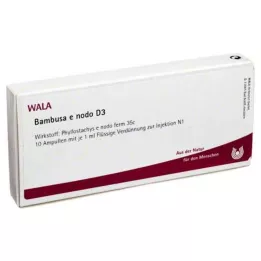 BAMBUSA E NODO D 3 ampolas, 10X1 ml