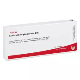 ECHINACEA E planta tota D 30 ampolas, 10X1 ml