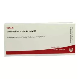 VISCUM PINI e planta tota D 8 ampolas, 10X1 ml