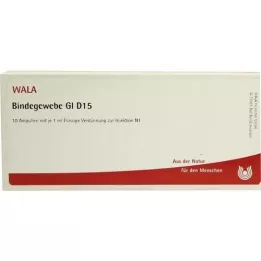 BINDEGEWEBE GL D 15 ampolas, 10X1 ml