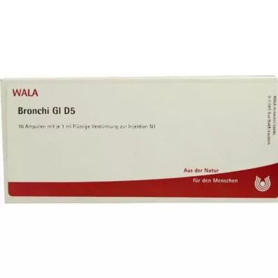 BRONCHI GL D 5 ampolas, 10X1 ml BRONCHI GL D 5 ampolas, 10X1 ml
