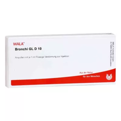 BRONCHI GL D 10 ampolas, 10X1 ml BRONCHI GL D 10 ampolas, 10X1 ml