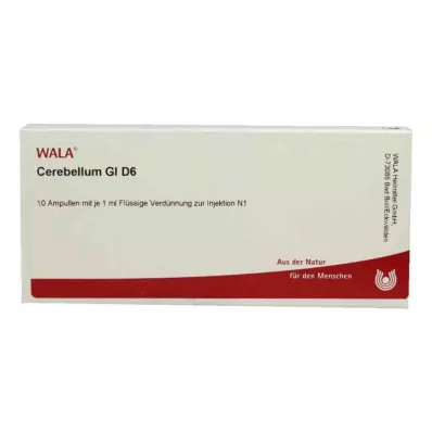 CEREBELLUM GL D 6 ampolas, 10X1 ml CEREBELLUM GL D 6 ampolas, 10X1 ml