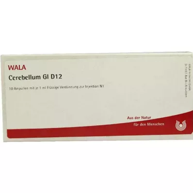 CEREBELLUM GL D 12 ampolas, 10X1 ml CEREBELLUM GL D 12 ampolas, 10X1 ml