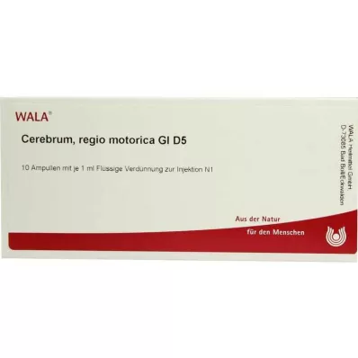 CEREBRUM REGIO motorica GL D 5 ampolas, 10X1 ml CEREBRUM REGIO motorica GL D 5 ampolas, 10X1 ml