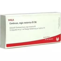 CEREBRUM REGIO motorica GL D 6 ampolas, 10X1 ml