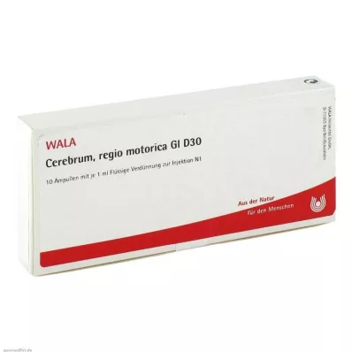 CEREBRUM REGIO motorica GL D 30 ampolas, 10X1 ml CEREBRUM REGIO motorica GL D 30 ampolas, 10X1 ml