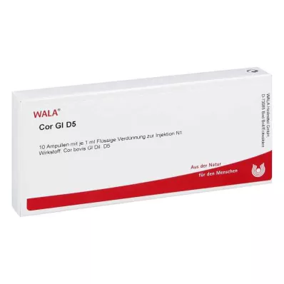 COR GL D 5 ampolas, 10X1 ml COR GL D 5 ampolas, 10X1 ml