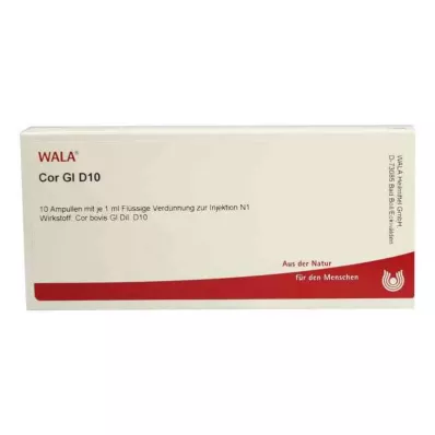 COR GL D 10 ampolas, 10X1 ml COR GL D 10 ampolas, 10X1 ml