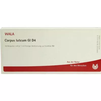 CORPUS LUTEUM GL D 4 ampolas, 10X1 ml CORPUS LUTEUM GL D 4 ampolas, 10X1 ml