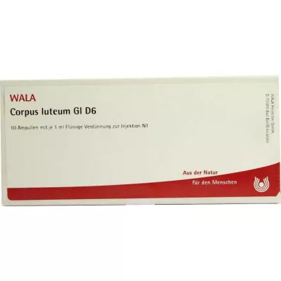 CORPUS LUTEUM GL D 6 ampolas, 10X1 ml CORPUS LUTEUM GL D 6 ampolas, 10X1 ml