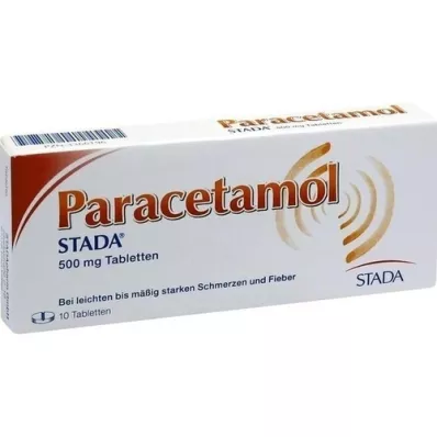 PARACETAMOL STADA Comprimidos de 500 mg, 10 unid