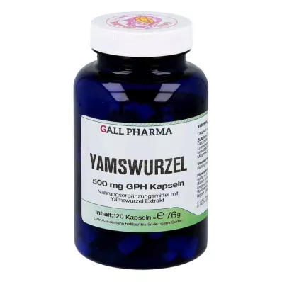 YAMSWURZEL 500 mg GPH Cápsulas, 120 Cápsulas YAMSWURZEL 500 mg GPH Cápsulas, 120 Cápsulas