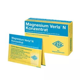MAGNESIUM VERLA N Concentrado para uso oral, 20 unidades