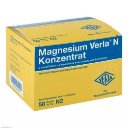 MAGNESIUM VERLA N Concentrado para uso oral, 50 unid