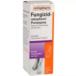 FUNGIZID-spray bomba ratiopharm, 40 ml
