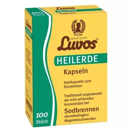 LUVOS Cápsulas de argila cicatrizante, 100 unid