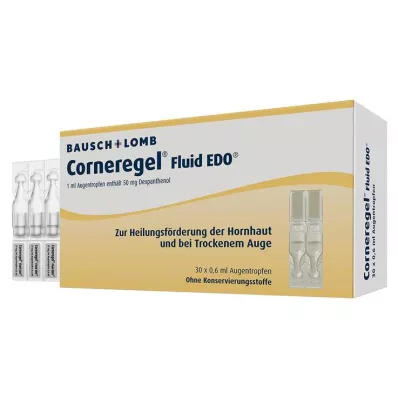 CORNEREGEL Líquido EDO Colírio, 30X0,6 ml