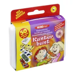 KINDERPFLASTER Kunterbunt, 50 pcs