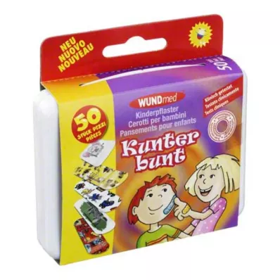 KINDERPFLASTER Kunterbunt, 50 pcs KINDERPFLASTER Kunterbunt, 50 pcs