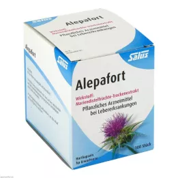 ALEPAFORT Cápsulas duras de cardo mariano, 100 pcs