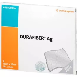 DURAFIBER Ligadura Ag 15x15 cm, 5 peças