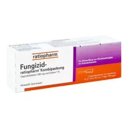 FUNGIZID-ratiopharm 3 vag. comprimidos + 20g creme, 1 embalagem