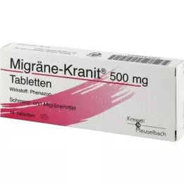 MIGRÄNE KRANIT Comprimidos de 500 mg, 10 unid